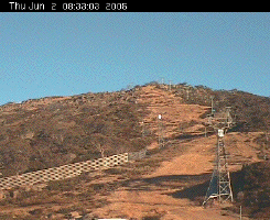 Mt Perisher 2 Jun 05 - not one speck of snow