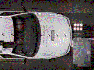 [Animated GIF of offset test at 64km/h (270K)]